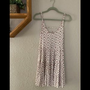 Floral tank dress tiered babydoll dress sundress